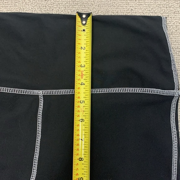WeWoreWhat Black Leggings with White Stitching- NWT - Picture 14 of 16